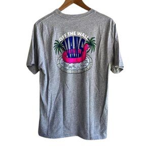 VANS Off the Wall Flamingo Graphic Short Sleeve Tee Boy’s XL (14) NWT